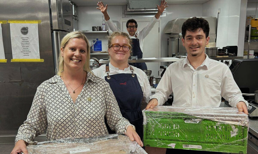 Emberwood Team preparing treat for charity