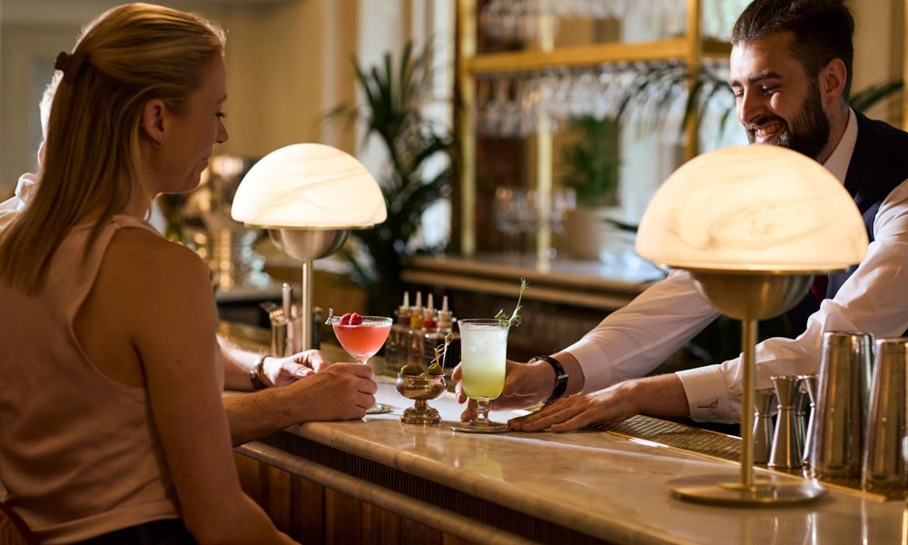 Francis Hotel Bath new bar