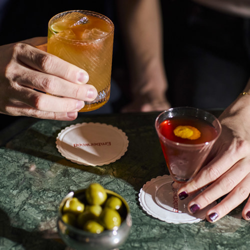 Cocktails and Apéritifs at Emberwood Terrace