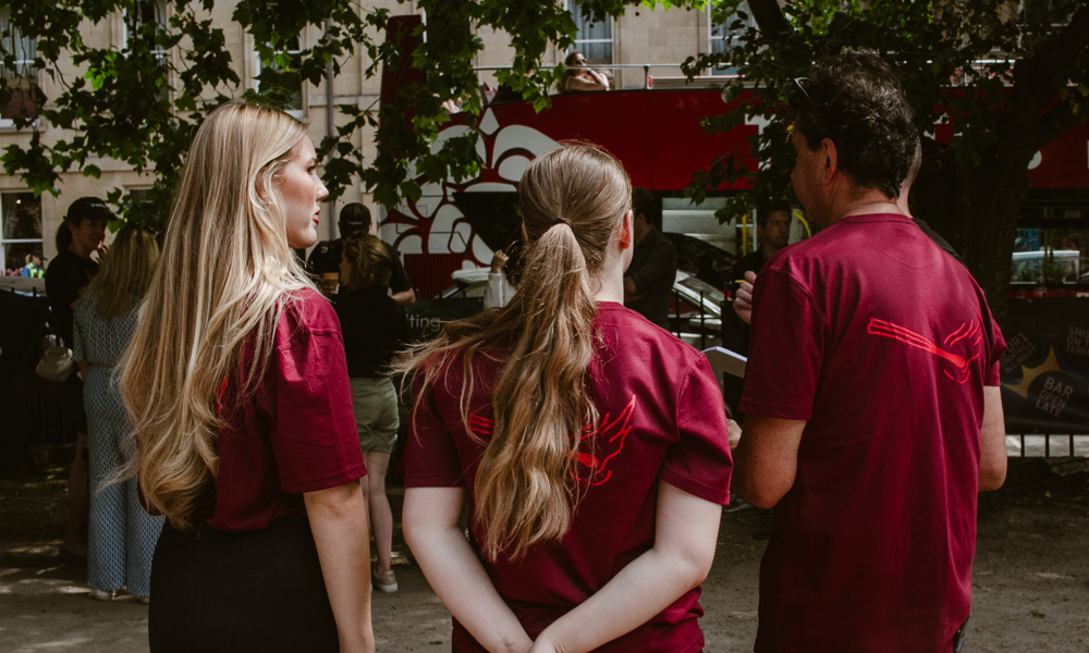 BID Bath Boules Team at Event