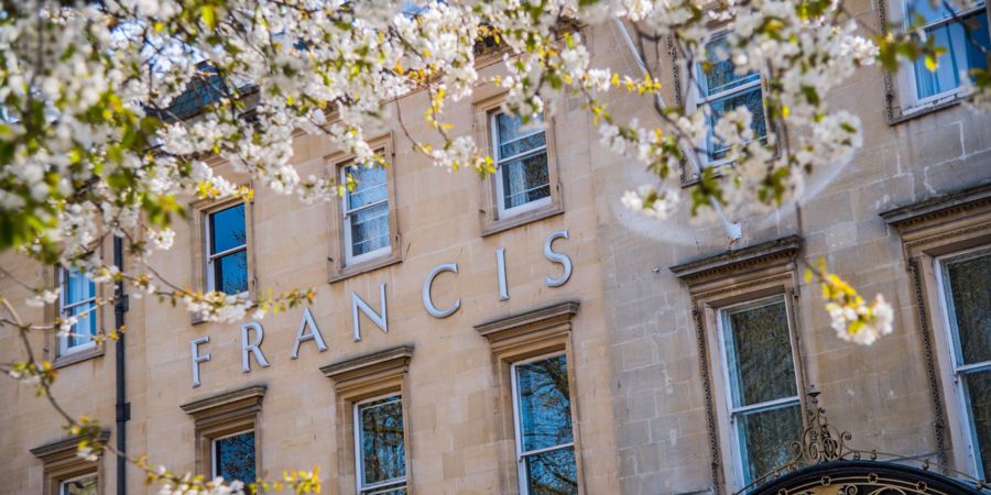 Francis Hotel Bath Gold Green Tourism Award