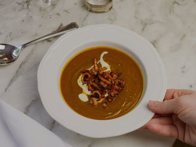 Pumpkin Soup at Emberwood this Autumn