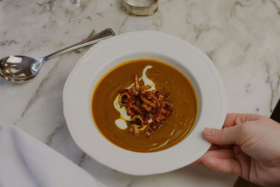 Pumpkin Soup at Emberwood this Autumn