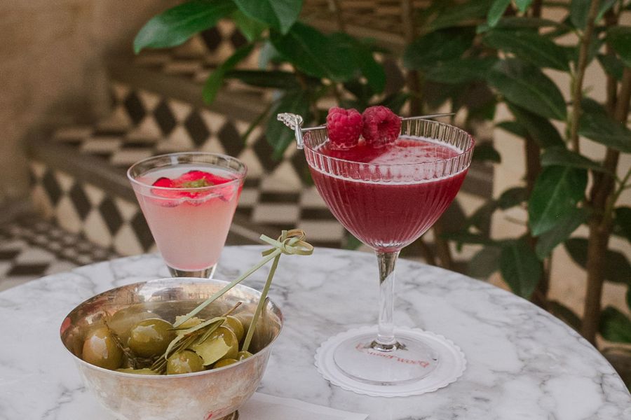 Terrace dining at Emberwood