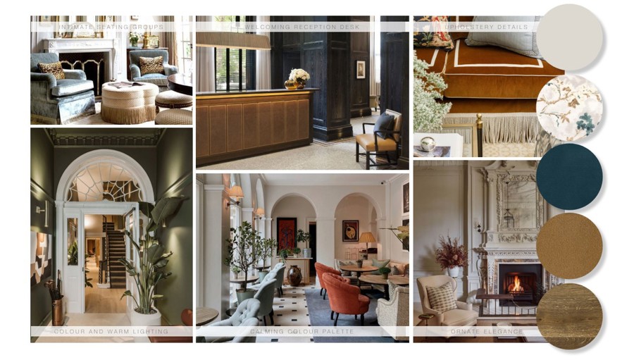 Francis Hotel Bath reception designs